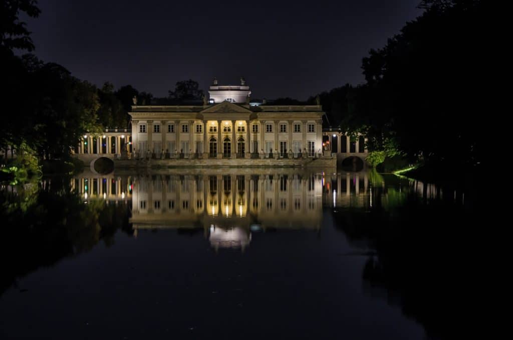 Lazienki Królewskie (Királyi Fürdő) Varsóban