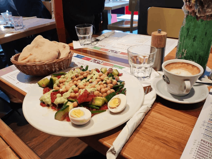 Snídaně ve Varšavě - restaurace Berek