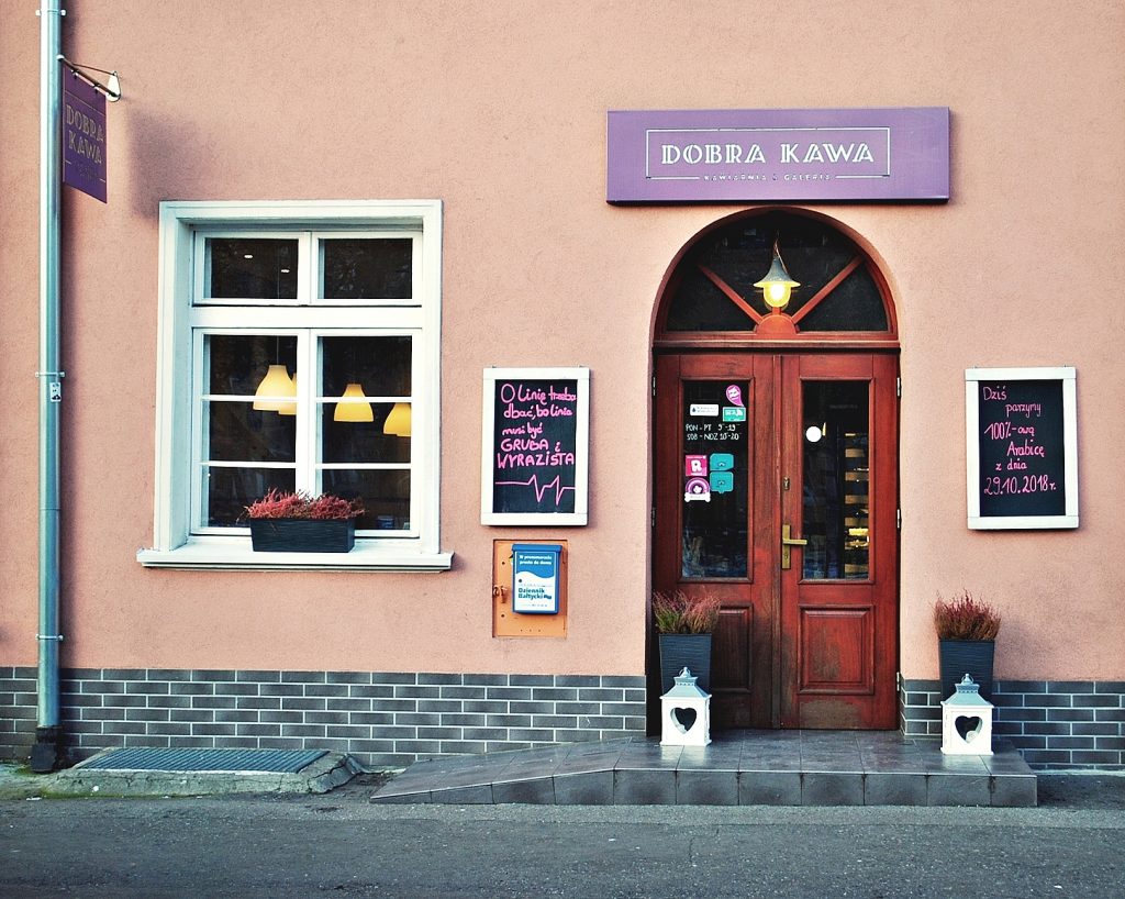 Cafenelele din Gdansk - nu numai pentru iubitorii de cafea, Dobra kawa