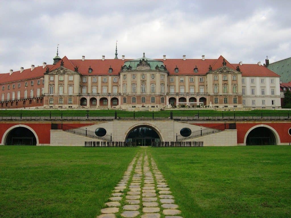 Královský hrad (Zamek Królewski) ve Varšavě