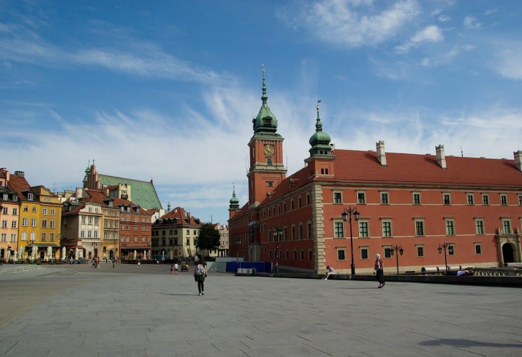 Královský hrad (Zamek Królewski) ve Varšavě