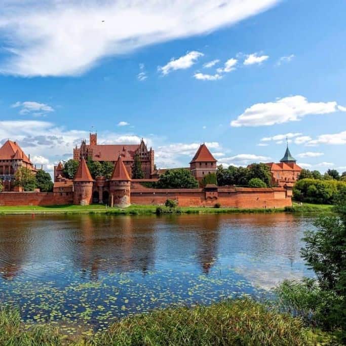 Castelul Malbork, Hrad Malbork, Malbork vára, Európa legnagyobb keresztes vára