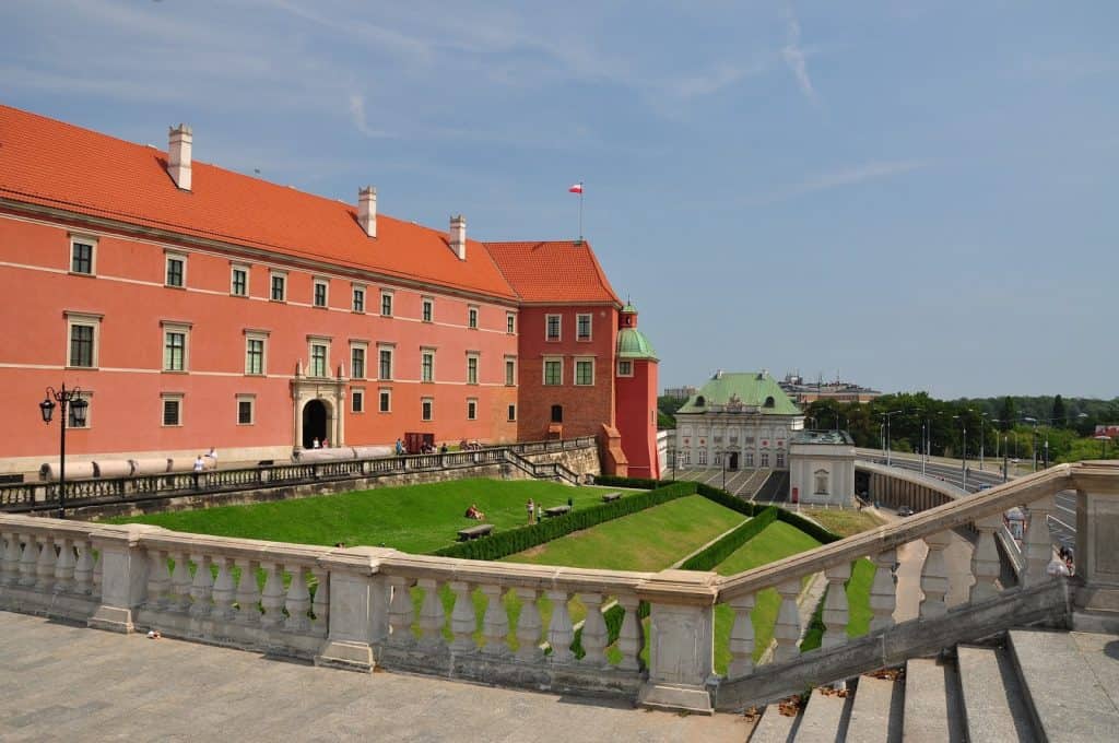 Královský hrad (Zamek Królewski) ve Varšavě